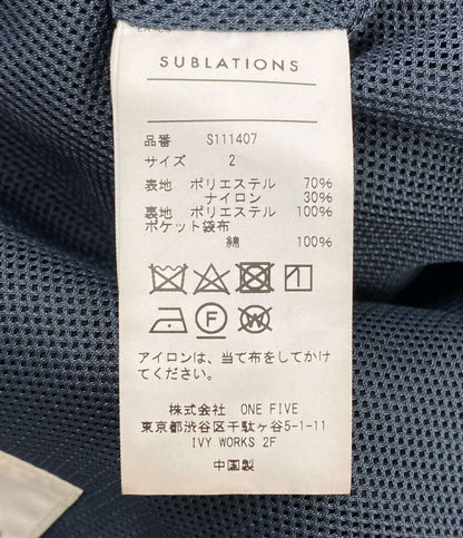 SUBLATIONS サブレーションズ パンツ HELI-CREW TRANSFORM PANTS BLACK S111407 メンズ SIZE 2