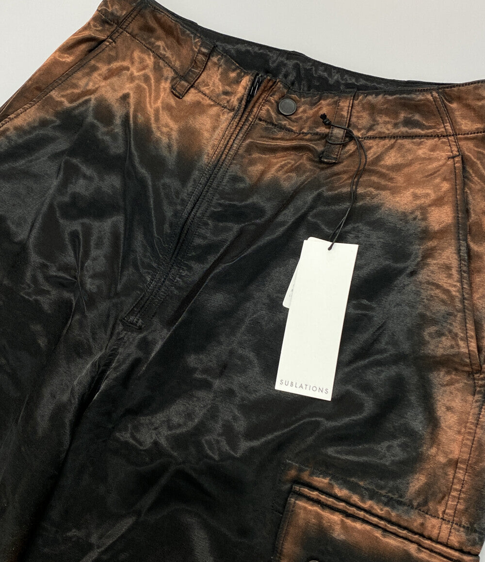 美品 SUBLATIONS サブレーションズ カーゴパンツ RUSTY SATIN TRANSFORM CARGO PANTS S131410 メンズ SIZE 2