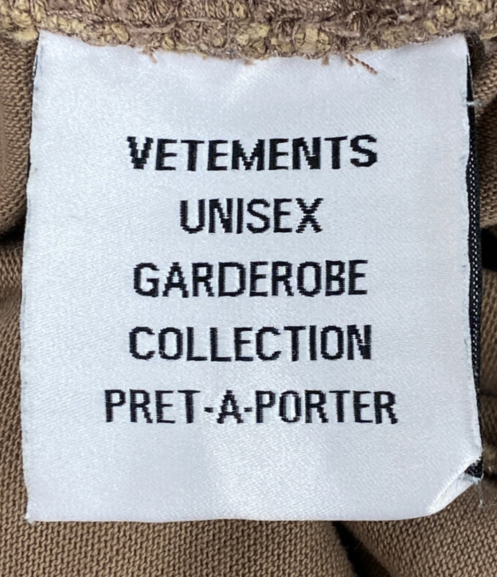 ヴェトモン パンツ DOUBLE JERSEY SWEATPANTS メンズ SIZE S VETEMENTS