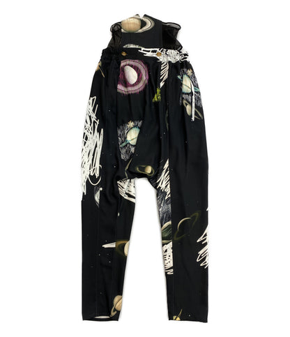 ヴィヴィアンウエストウッド PLANET柄 コルセット付きパンツ 23SS メンズ SIZE 40 VIVIENNE WESTWOOD
