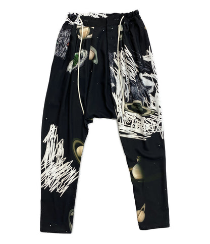 ヴィヴィアンウエストウッド PLANET柄 コルセット付きパンツ 23SS メンズ SIZE 40 VIVIENNE WESTWOOD
