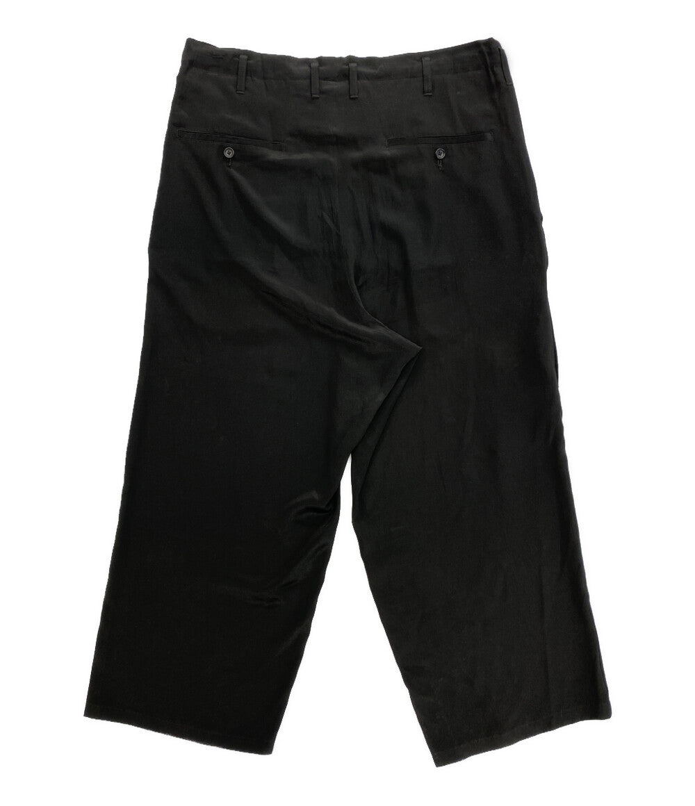 YOHJI YAMAMOTO POUR HOMME パンツ 16M CREPE DE CHINE R COIN POCKET