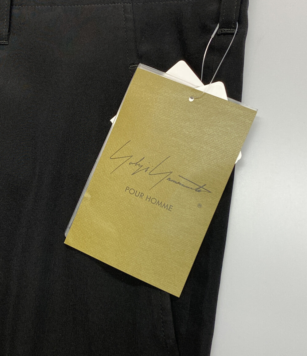 YOHJI YAMAMOTO POUR HOMME パンツ 16M CREPE DE CHINE R COIN POCKET PANTS 25SS HP-P24-457 メンズ SIZE 3 ヨウジヤマモトプールオム