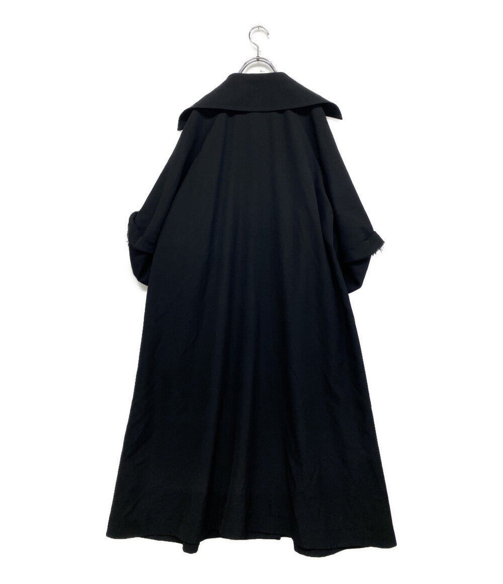 YOHJI YAMAMOTO COLLECTIONS ヨウジヤマモト コレクションズ アーミーギャバジン袖バルーンコート 24AW F0-C63-101 レディース SIZE 2