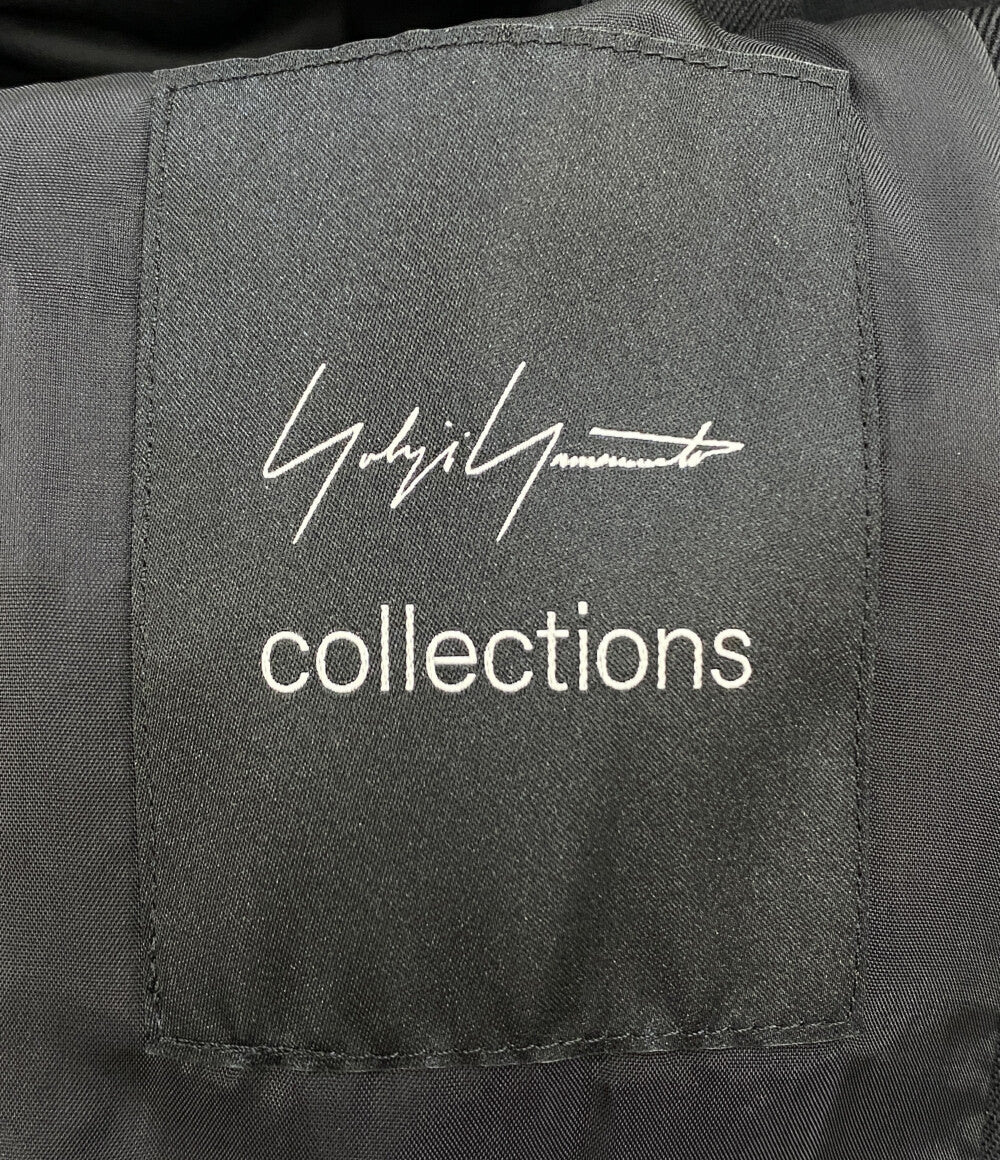 YOHJI YAMAMOTO COLLECTIONS ヨウジヤマモト コレクションズ アーミーギャバジン袖バルーンコート 24AW F0-C63-101 レディース SIZE 2