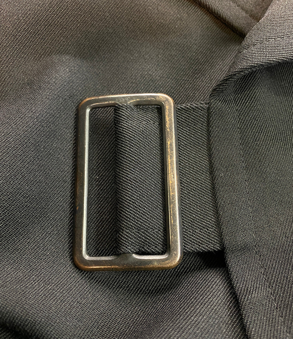 YOHJI YAMAMOTO COLLECTIONS ヨウジヤマモト コレクションズ アーミーギャバジン袖バルーンコート 24AW F0-C63-101 レディース SIZE 2