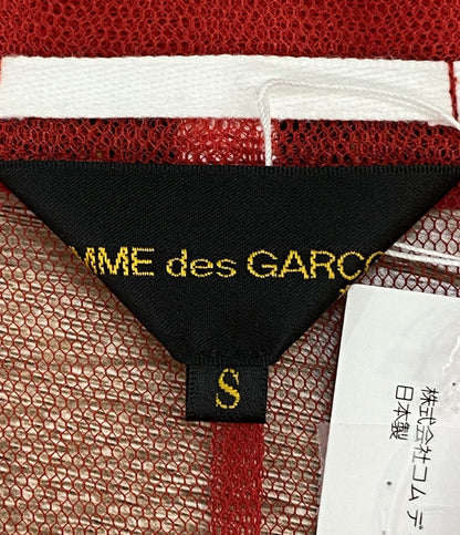 美品 COMME des GARCONS COMME des GARCONS レースレイヤードペンキジャケット 25SS GO-J035 レディース SIZE S コムデギャルソン コムデギャルソン