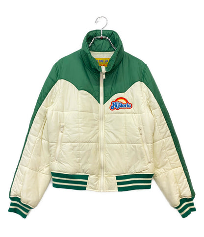 ヒステリックグラマー ジャケット レインボースウォッシュアップリケ スキー 22AW レディース SIZE S HYSTERIC GLAMOUR