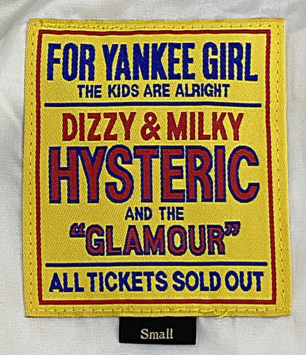 ヒステリックグラマー ジャケット レインボースウォッシュアップリケ スキー 22AW レディース SIZE S HYSTERIC GLAMOUR