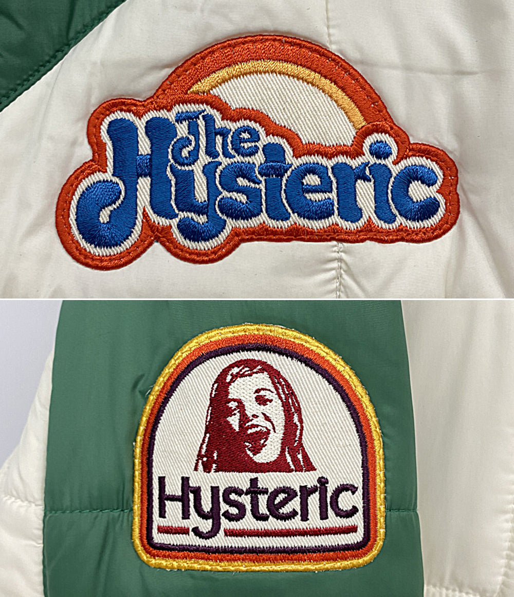 ヒステリックグラマー ジャケット レインボースウォッシュアップリケ スキー 22AW レディース SIZE S HYSTERIC GLAMOUR