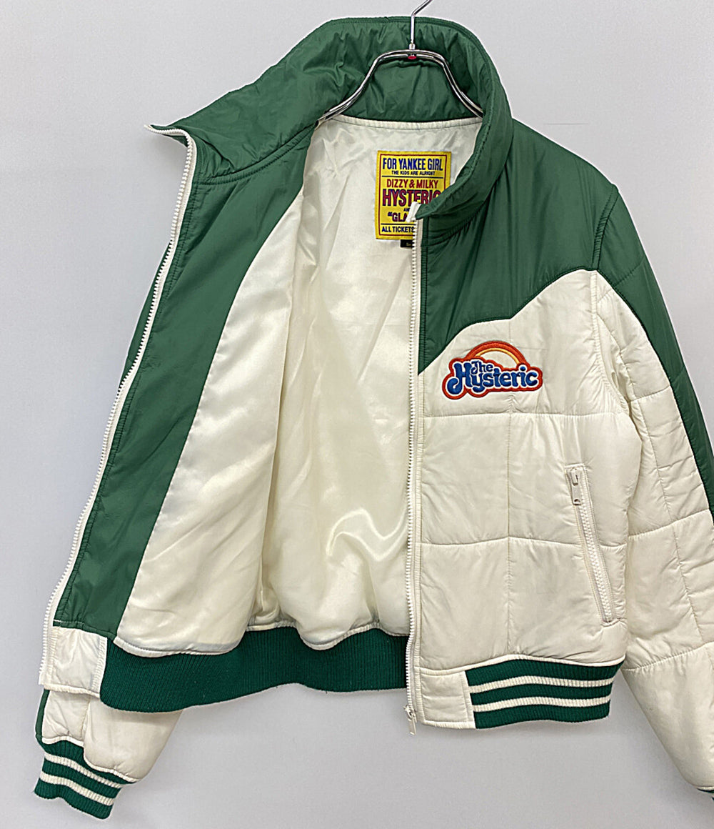 ヒステリックグラマー ジャケット レインボースウォッシュアップリケ スキー 22AW レディース SIZE S HYSTERIC GLAMOUR