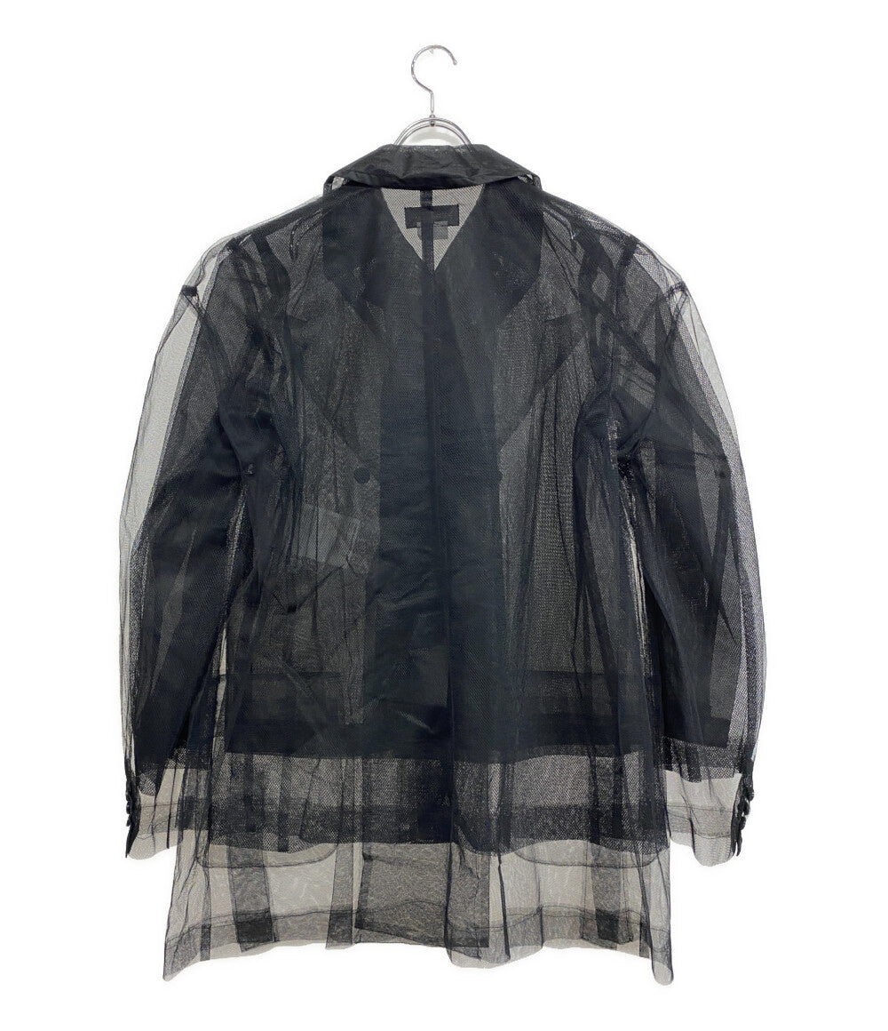 美品 COMME des GARCONS チュールジャケット 25SS GO-J012 レディース SIZE L コムデギャルソン