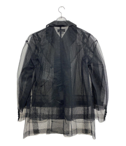 美品 COMME des GARCONS チュールジャケット 25SS GO-J012 レディース SIZE L コムデギャルソン