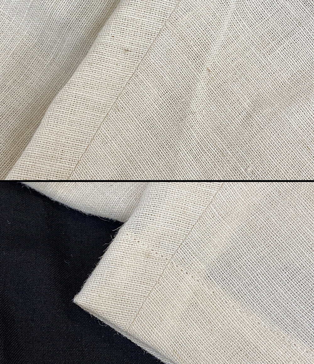 美品 YOHJI YAMAMOTO FEMME ヨウジヤマモト ファム ツイルカラーレスジャケット 24SS FS-J09-816 レディース SIZE 1