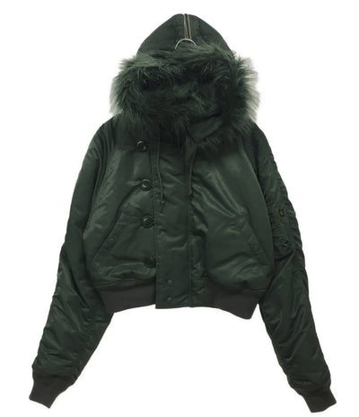 エックスガール アルファ フライトジャケット N-2B TA0737-9021 105244021001 レディース SIZE M X-girl × ALPHA