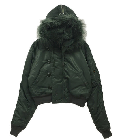 X-girl × ALPHA アルファ フライトジャケット N-2B TA0737-9021 105244021001 レディース SIZE M エックスガール