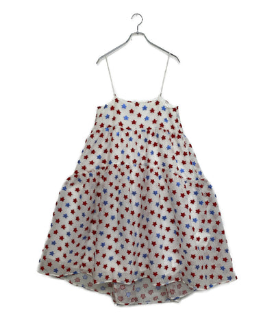 CANDY STRIPPER キャミワンピ STAR JACQUARD SHEER DRESS 25SS 1253503S レディース SIZE F キャンディストリッパー