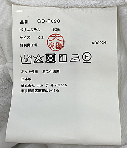 COMME des GARCONS デザインカットソー 25SS GO-T028 レディース SIZE XS コムデギャルソン