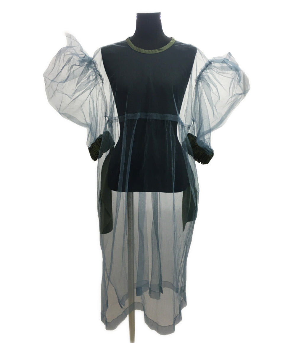 コムデギャルソン コムデギャルソン 美品 レースロングカーディガン 25SS レディース SIZE S COMME des GARCONS COMME des GARCONS