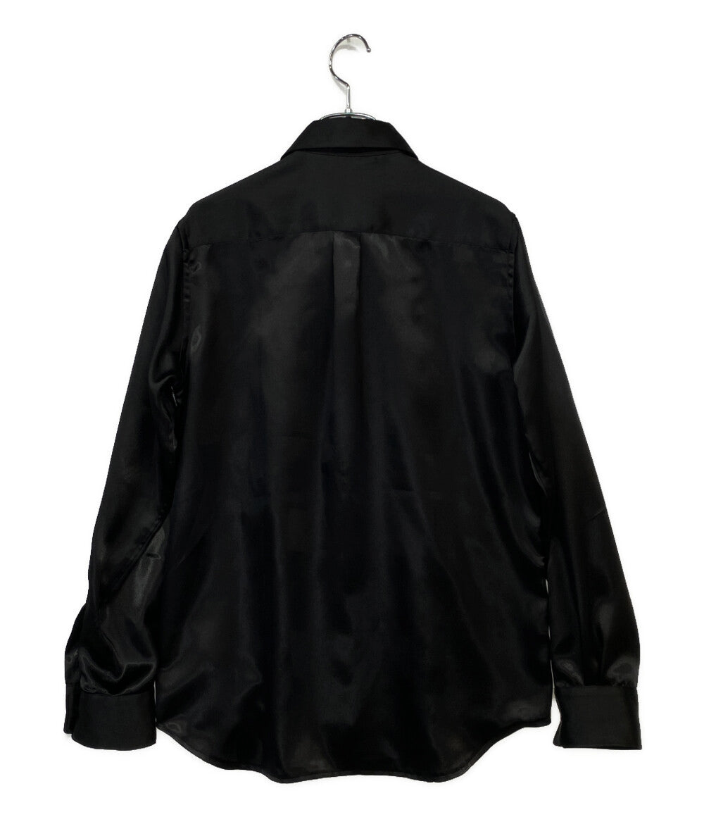 COMME des GARCONS COMME de GARCONS ブロックチェックエステルシャツ レディース SIZE S コムデギャルソン