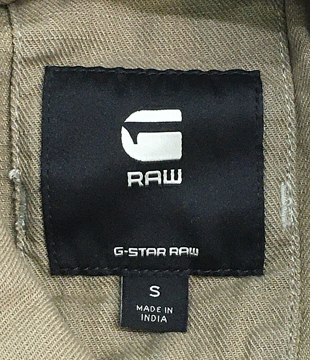 G STAR RAW ジースターロゥ 長袖シャツ FITTED OFFICER SHIRT レディース SIZE S