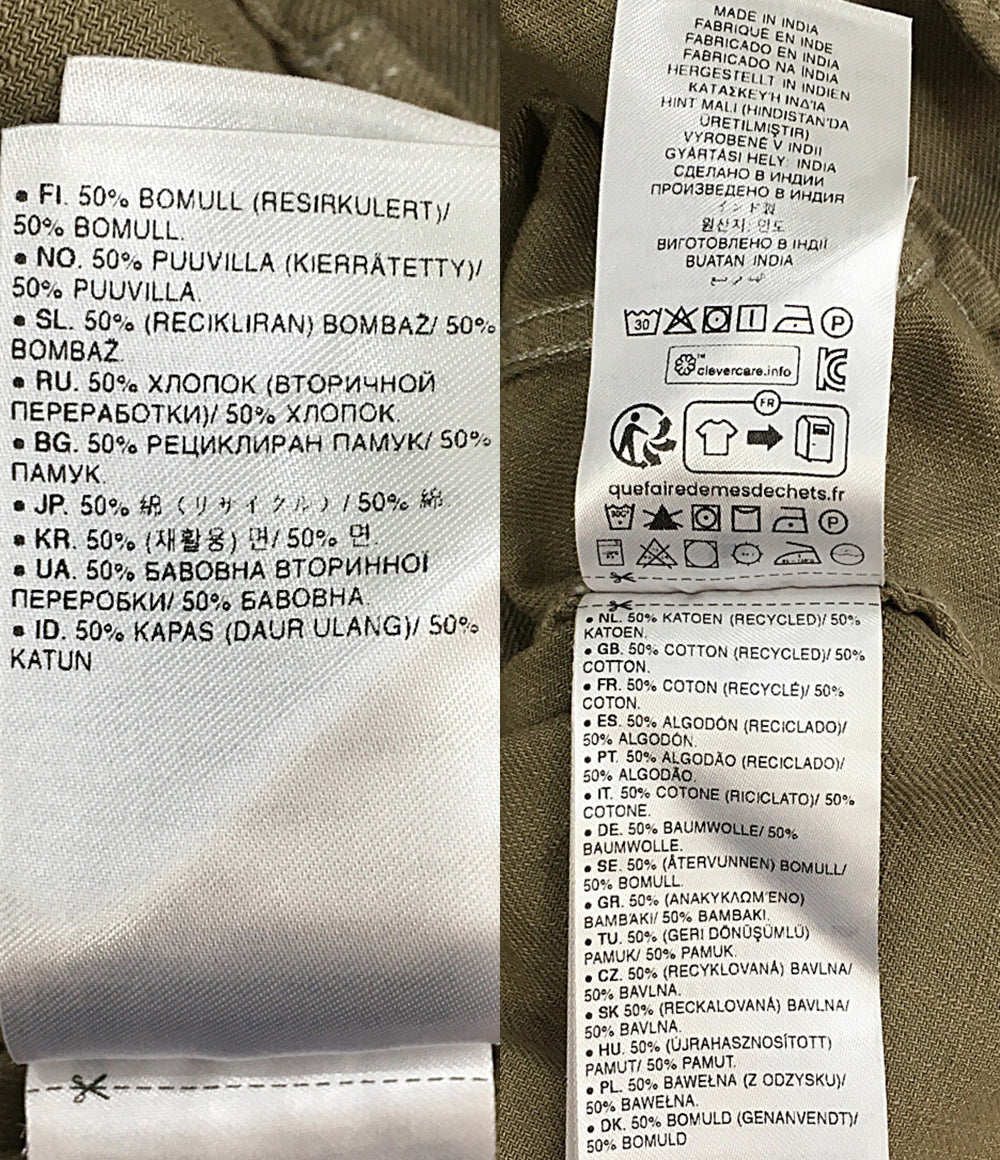 G STAR RAW ジースターロゥ 長袖シャツ FITTED OFFICER SHIRT レディース SIZE S