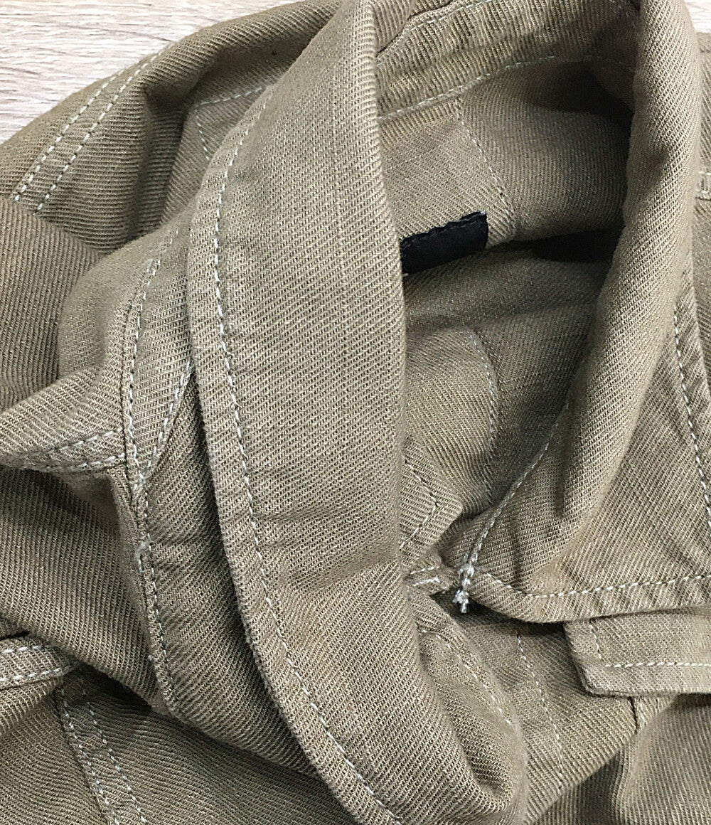 G STAR RAW ジースターロゥ 長袖シャツ FITTED OFFICER SHIRT レディース SIZE S