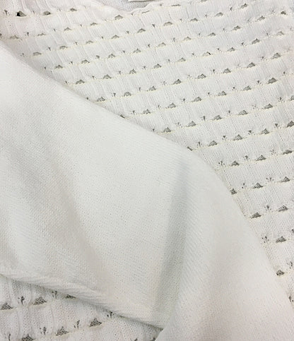 コムデギャルソン コムデギャルソン フロントホールデザインエステルニット RO-N516 レディース SIZE M COMME des GARCONS COMME de GARCONS