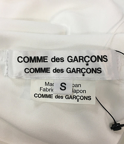 コムデギャルソン コムデギャルソン 内レース裾フリル長袖ワンピース 25SS レディース SIZE S COMME des GARCONS COMME des GARCONS