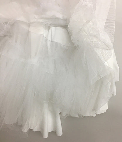 コムデギャルソン コムデギャルソン 内レース裾フリル長袖ワンピース 25SS レディース SIZE S COMME des GARCONS COMME des GARCONS