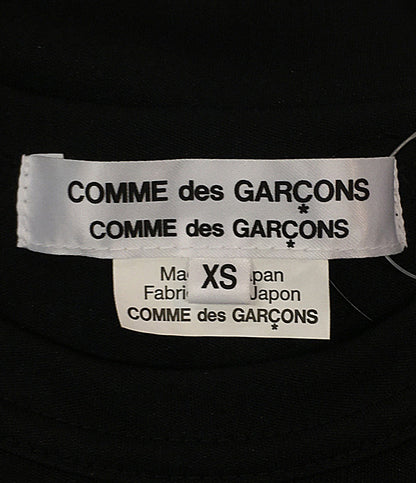 コムデギャルソン コムデギャルソン 美品 内レース裾フリル長袖ワンピース 25SS レディース SIZE XS COMME des GARCONS COMME des GARCONS