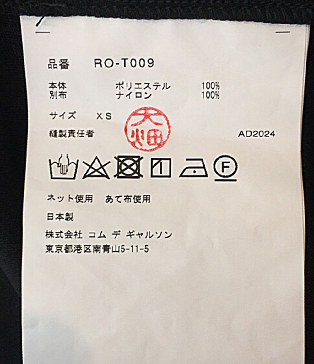 コムデギャルソン コムデギャルソン 美品 内レース裾フリル長袖ワンピース 25SS レディース SIZE XS COMME des GARCONS COMME des GARCONS