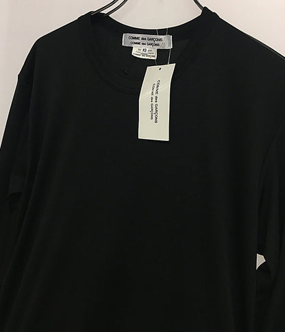 コムデギャルソン コムデギャルソン 美品 内レース裾フリル長袖ワンピース 25SS レディース SIZE XS COMME des GARCONS COMME des GARCONS