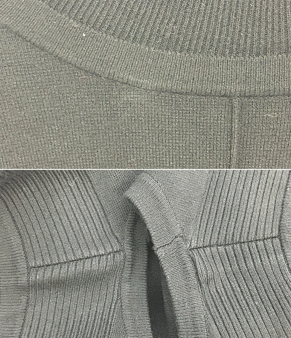 UN3D. アンスリード レイヤードアンサンブルニットワンピース 522110300401-01 レディース SIZE 38