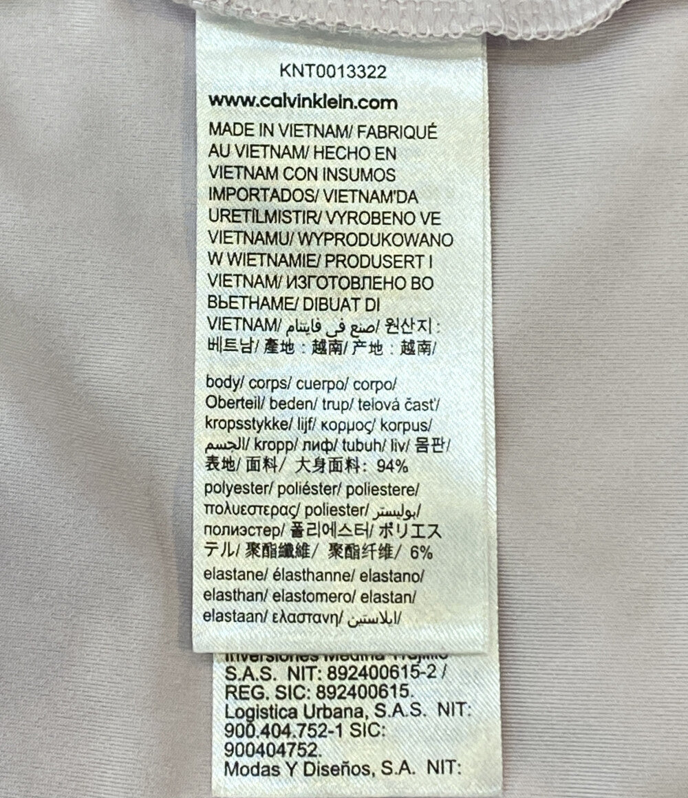 calvin klein ノースリーブカットソー ギャザーデザイン 24AW レディース SIZE XS カルバンクライン