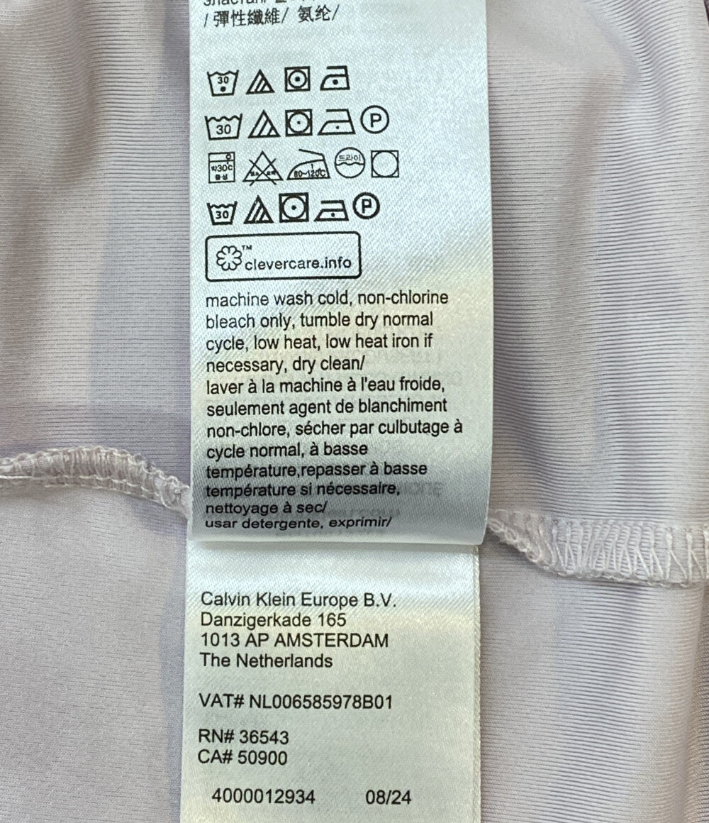 calvin klein ノースリーブカットソー ギャザーデザイン 24AW レディース SIZE XS カルバンクライン