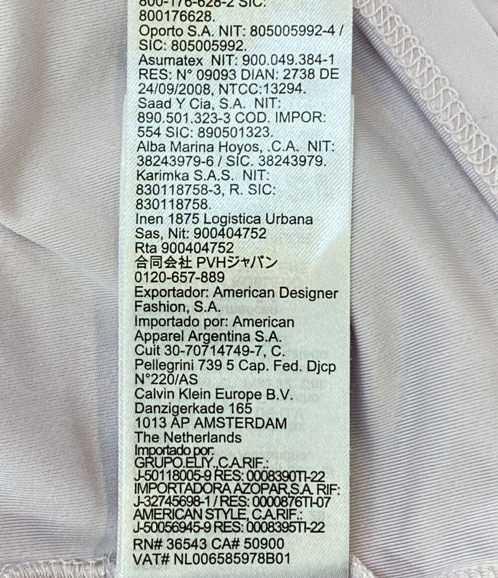 calvin klein ノースリーブカットソー ギャザーデザイン 24AW レディース SIZE XS カルバンクライン