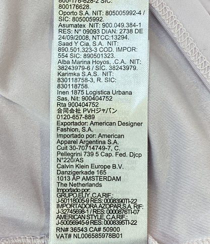 calvin klein ノースリーブカットソー ギャザーデザイン 24AW レディース SIZE XS カルバンクライン