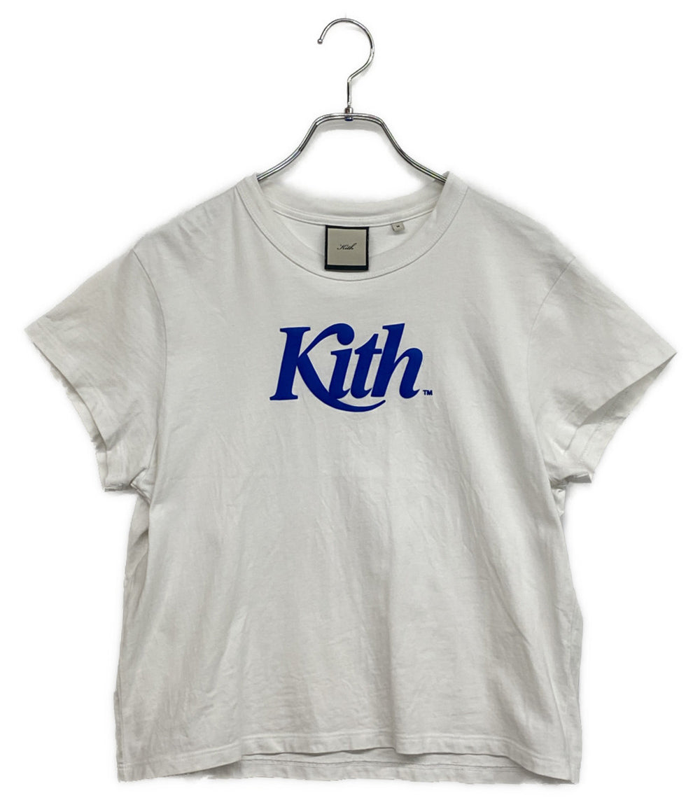 KITH キス 半袖Ｔシャツ WOMEN SWASH LOGO TEE WHITE 25SS 25-071-061-0005-2-0 レディース SIZE M