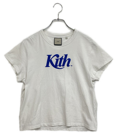 KITH キス 半袖Ｔシャツ WOMEN SWASH LOGO TEE WHITE 25SS 25-071-061-0005-2-0 レディース SIZE M