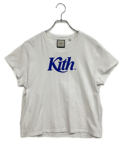 KITH キス 半袖Ｔシャツ WOMEN SWASH LOGO TEE WHITE 25SS 25-071-061-0005-2-0 レディース SIZE M