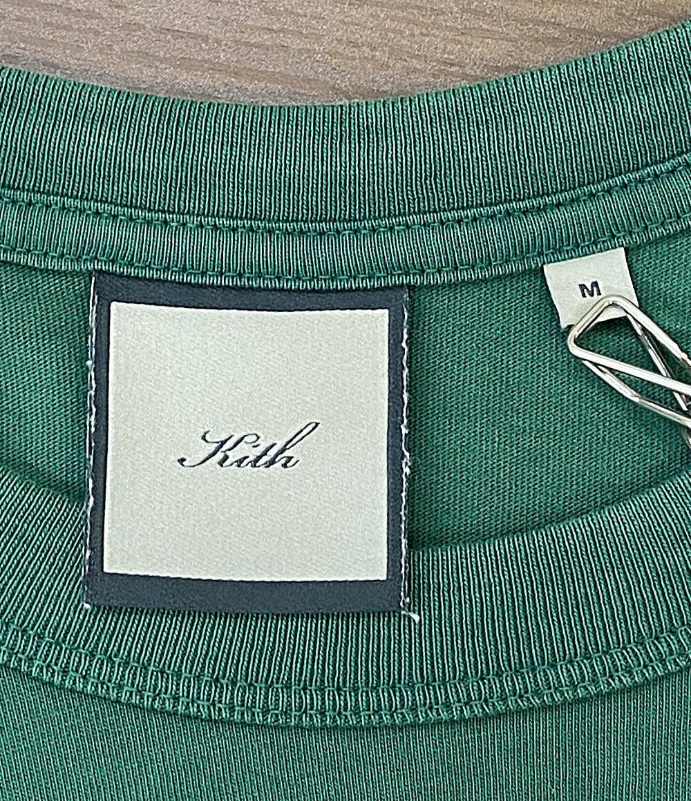 KITH キス 半袖Tシャツ WOMEN SWASH LOGO TEE GREEN 25SS 25-071-061