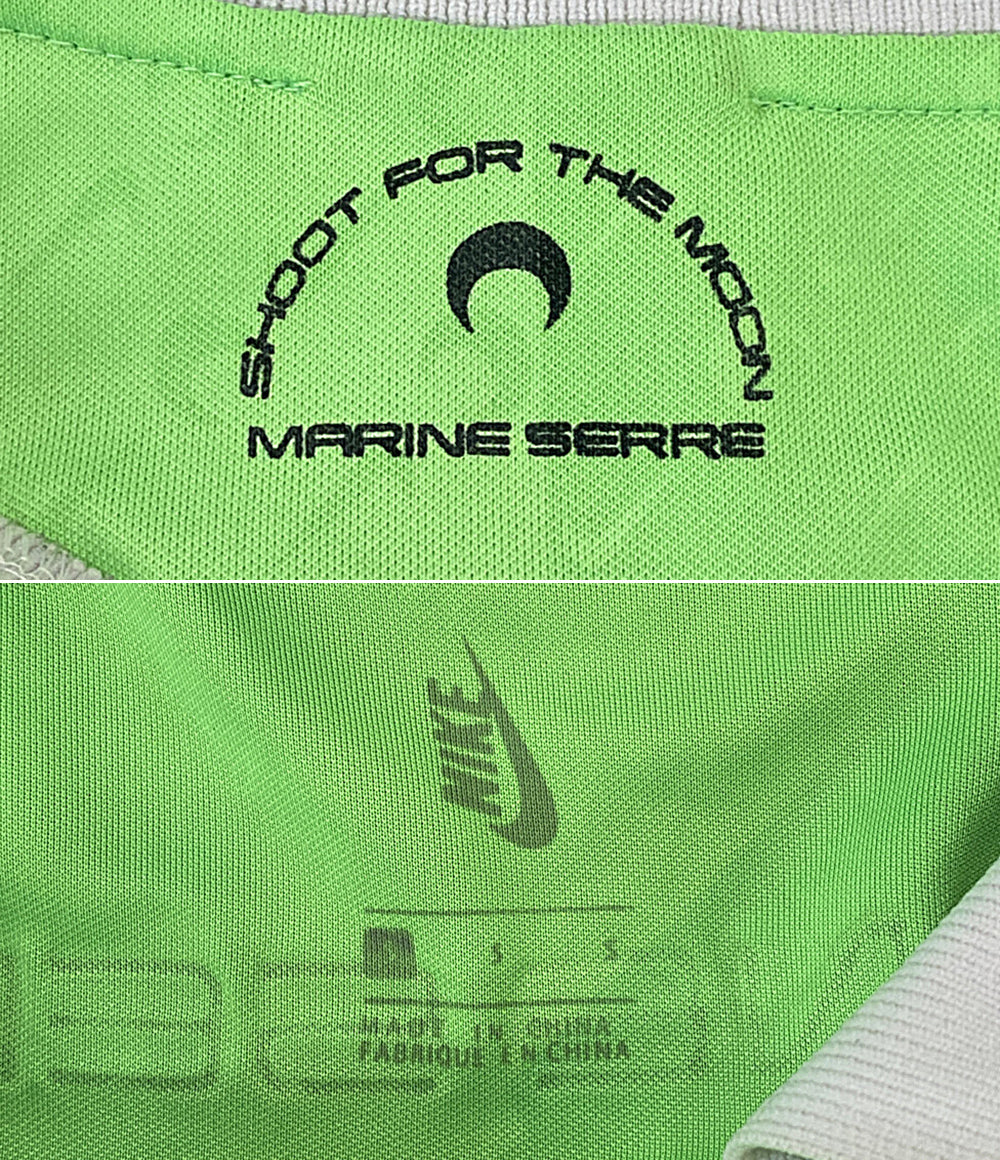 NIKE×MARINE SERRE マリーンセル 半袖Ｔシャツ 2 IN1 UNIFORM SU191103SAC レディース SIZE S ナイキ