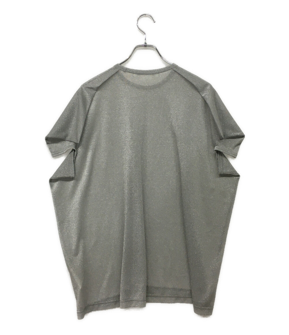 美品 JUNYA WATANABE 半袖ラメカットソー JO-T026 レディース SIZE S ジュンヤワタナベ