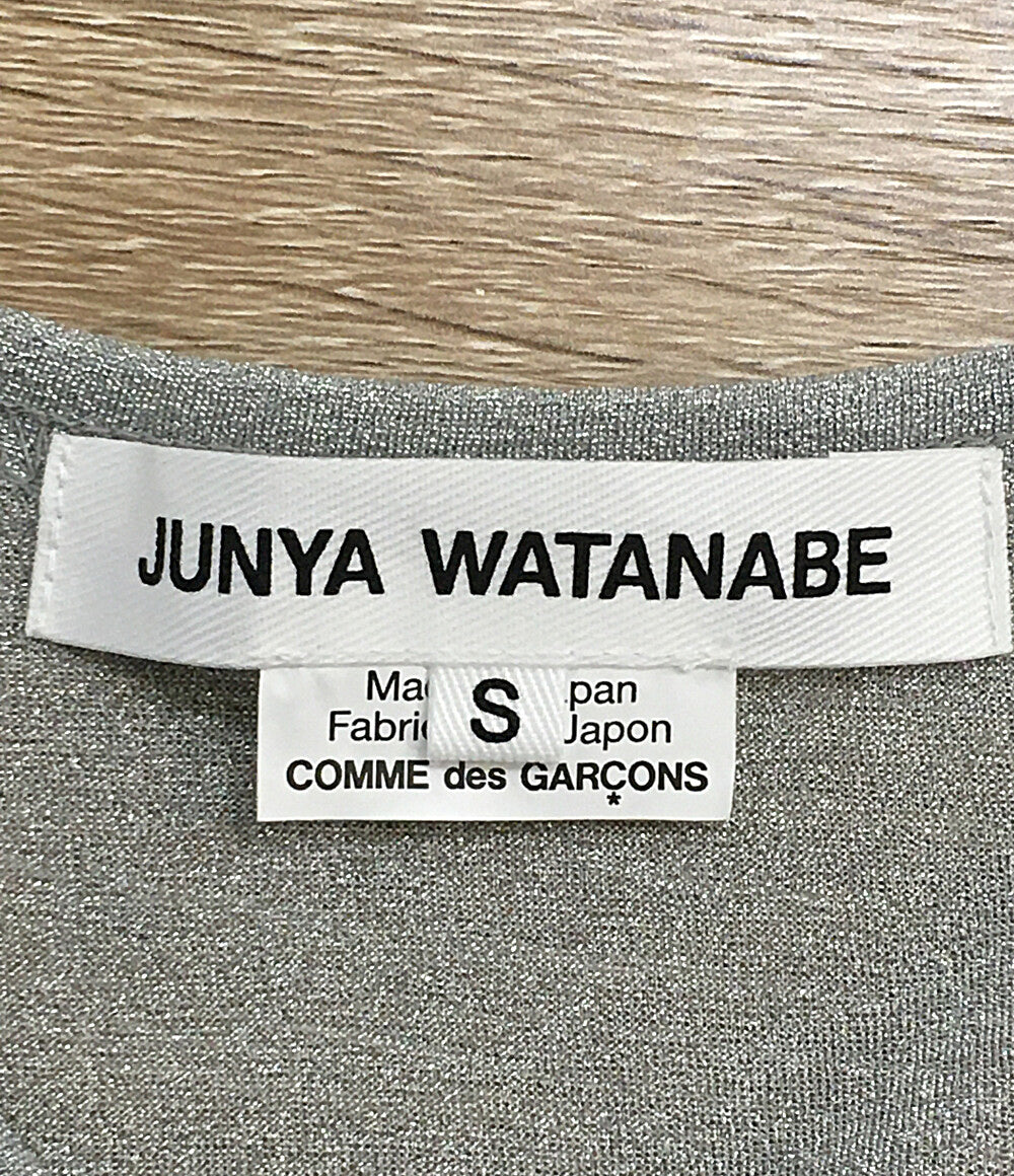美品 JUNYA WATANABE 半袖ラメカットソー JO-T026 レディース SIZE S ジュンヤワタナベ
