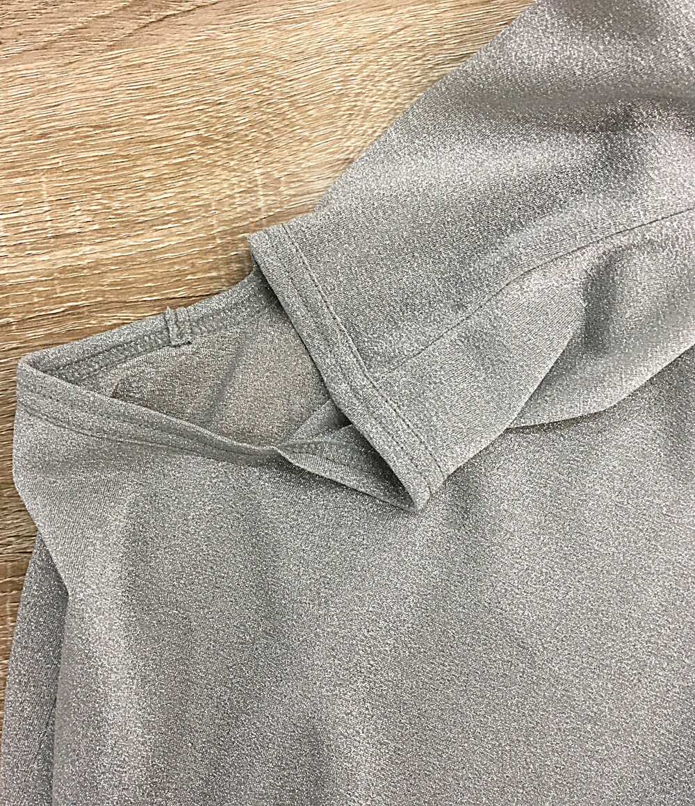 美品 JUNYA WATANABE 半袖ラメカットソー JO-T026 レディース SIZE S ジュンヤワタナベ