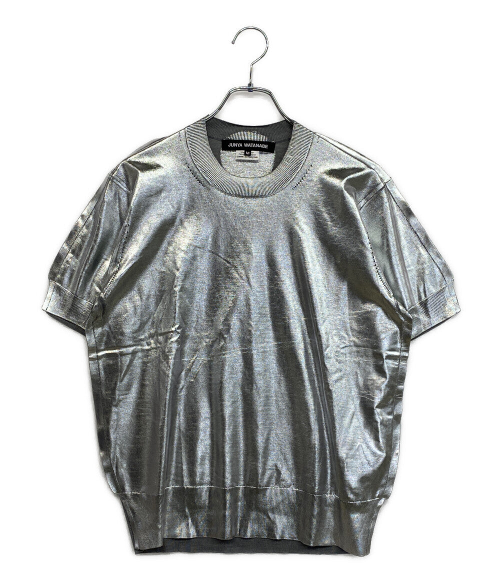 ジュンヤワタナベ 半袖Ｔシャツ メタルカットソー 25SS JO-N004 レディース SIZE M JUNYA WATANABE