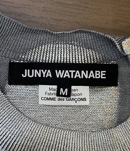 JUNYA WATANABE 半袖Ｔシャツ メタルカットソー 25SS JO-N004 レディース SIZE M ジュンヤワタナベ