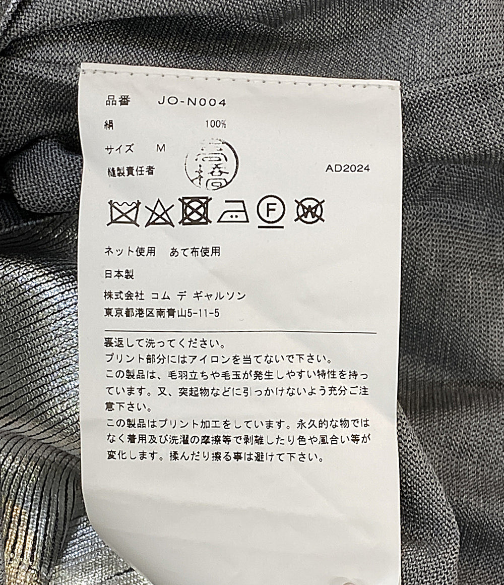 JUNYA WATANABE 半袖Ｔシャツ メタルカットソー 25SS JO-N004 レディース SIZE M ジュンヤワタナベ