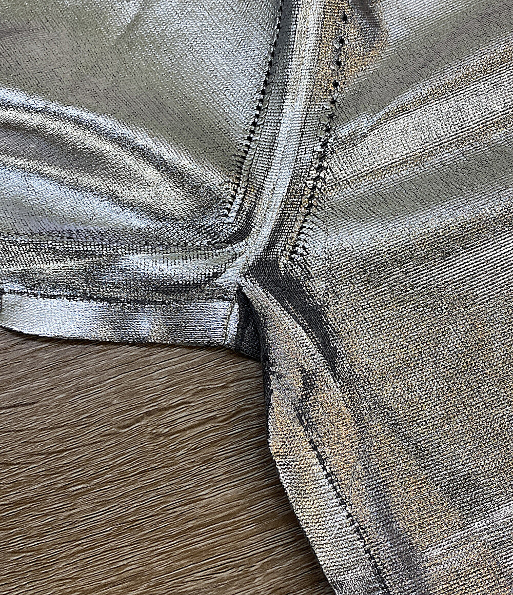 ジュンヤワタナベ 半袖Ｔシャツ メタルカットソー 25SS JO-N004 レディース SIZE M JUNYA WATANABE